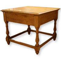 Knob Creek Square Oak End Table