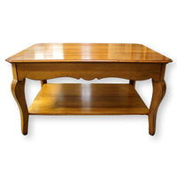 Cottage Style Light Wood Coffee Table