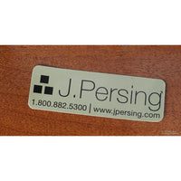 J. Persing Pair of Webbed Bar Stools