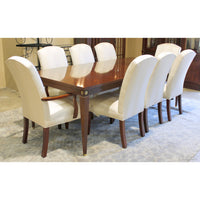 Ethan Allen 'Sable' Dining Table w/8 Chairs