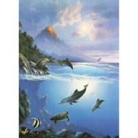 Framed Limited Edition Print " Seal With A Kiss" by Anthony Casay
