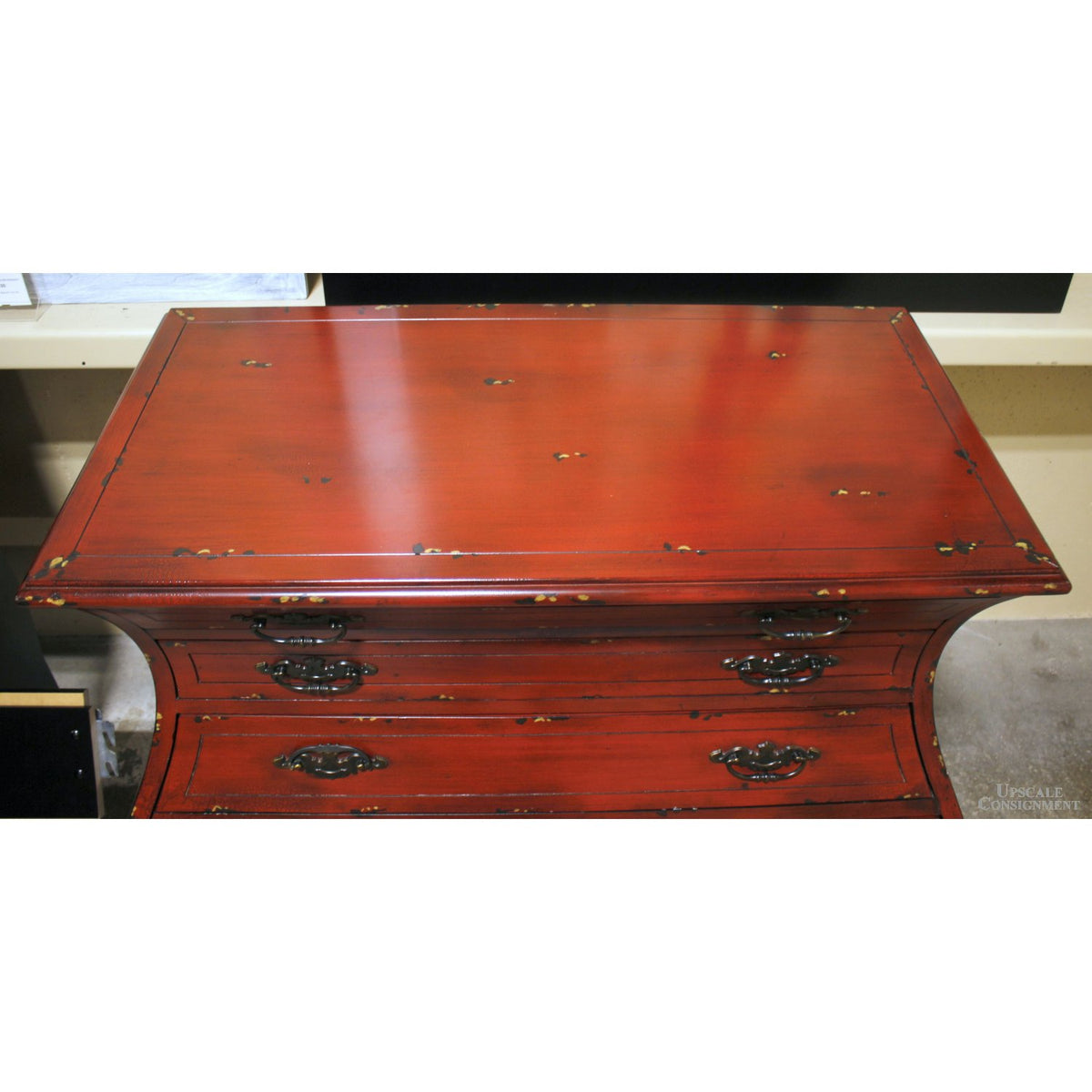 Hooker Furniture Red Bombe Chest