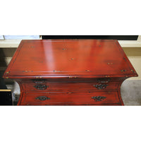 Hooker Furniture Red Bombe Chest