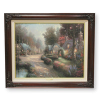 Thomas Kinkade "Cobblestone Lane I"