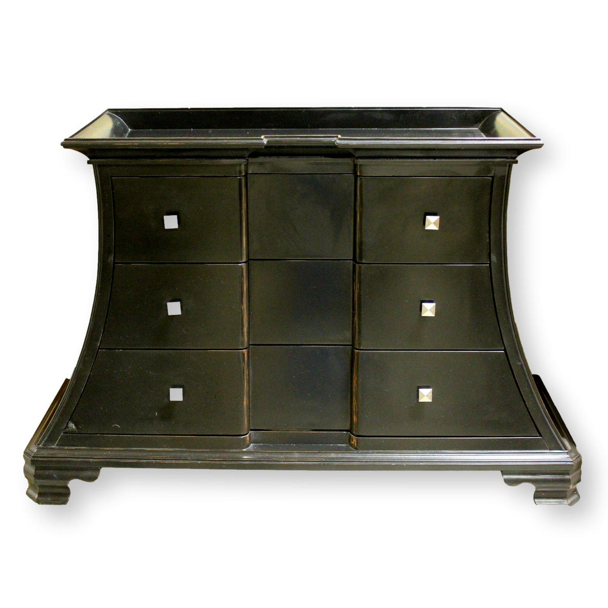Black 3 Drawer Chest