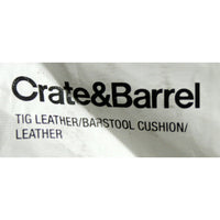 Crate & Barrel Pair of 'Tig' Wire Counter Stools