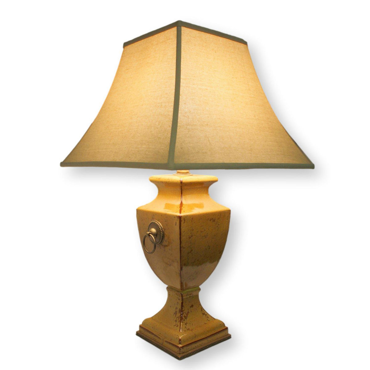 Currey & Company Tuscan Yellow Table Lamp