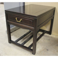 Century 'The Sobota Collection' Ebony End Table w/Drawer