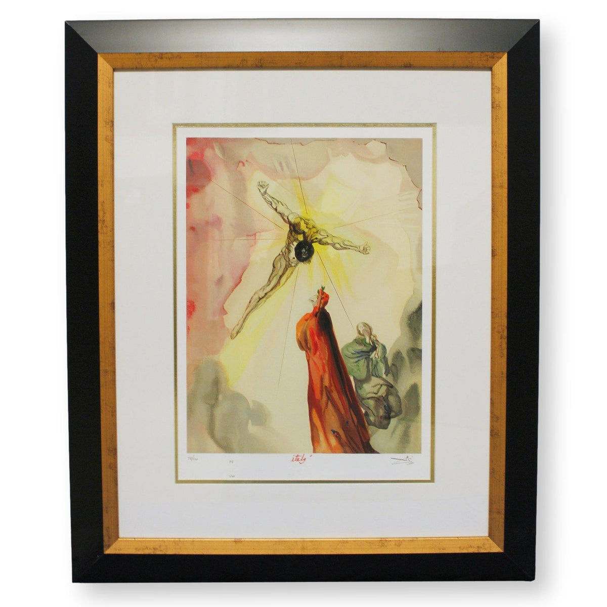 Gallery Framed Art Print 'Paradise' By Salvador Dali
