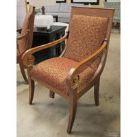 Ethan Allen Scroll Arm Accent Chair