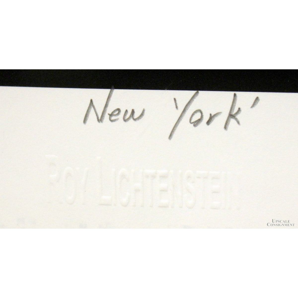 "The Melody" by Roy Lichtenstein