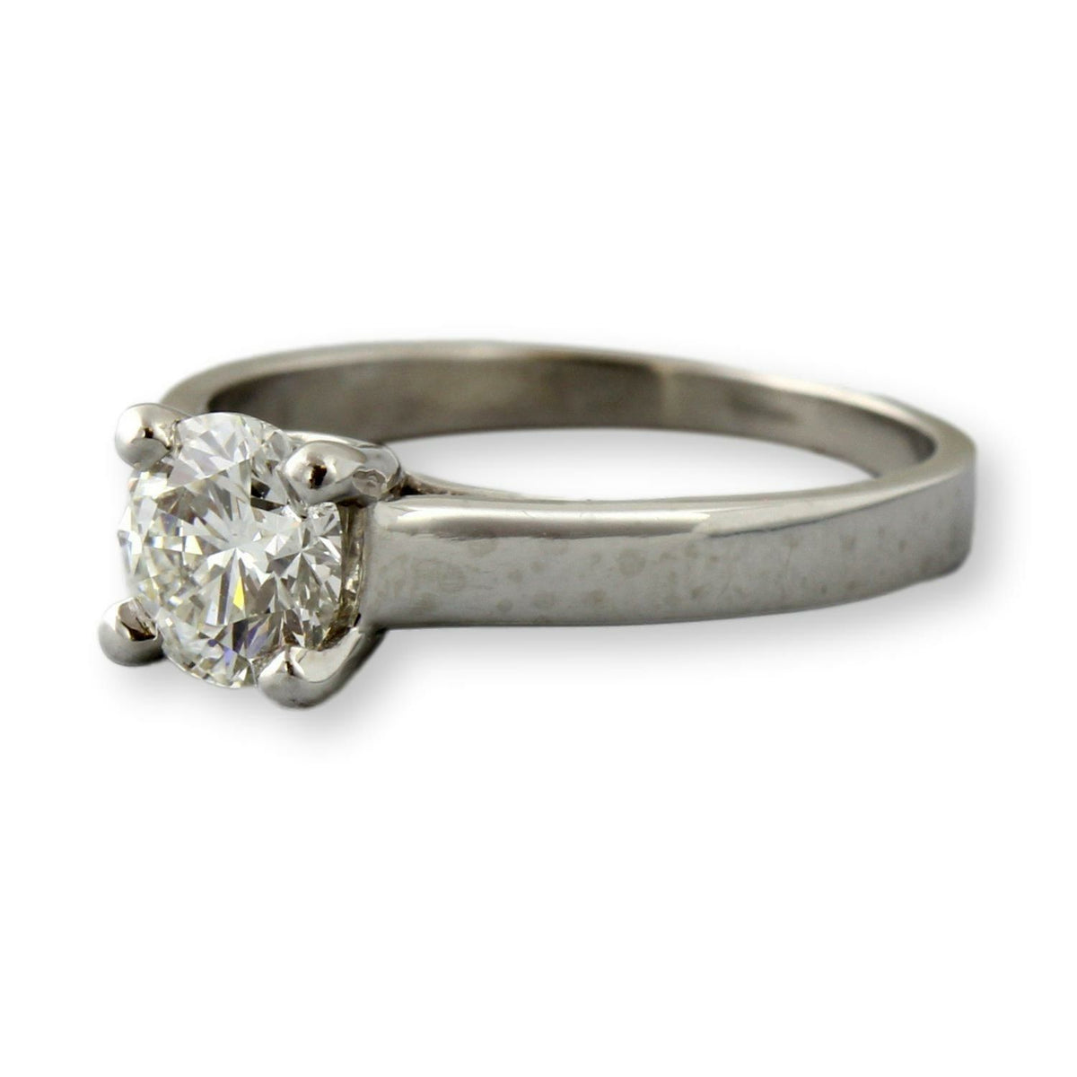 0.85ct GIA Diamond Platinum Engagement Ring | 1.12ctw Set