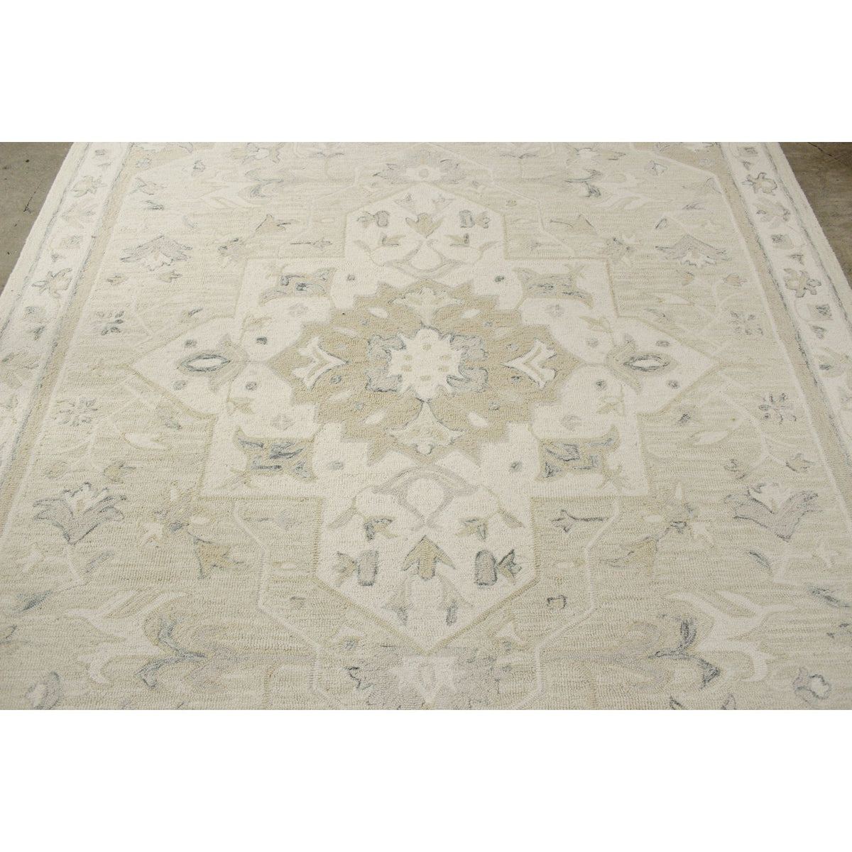 Safavieh 7' 7'' X 9' 11'' Beige & Ivory Micro Loop Area Rug