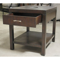 B.Smith by Hammary Dark Modern End Table