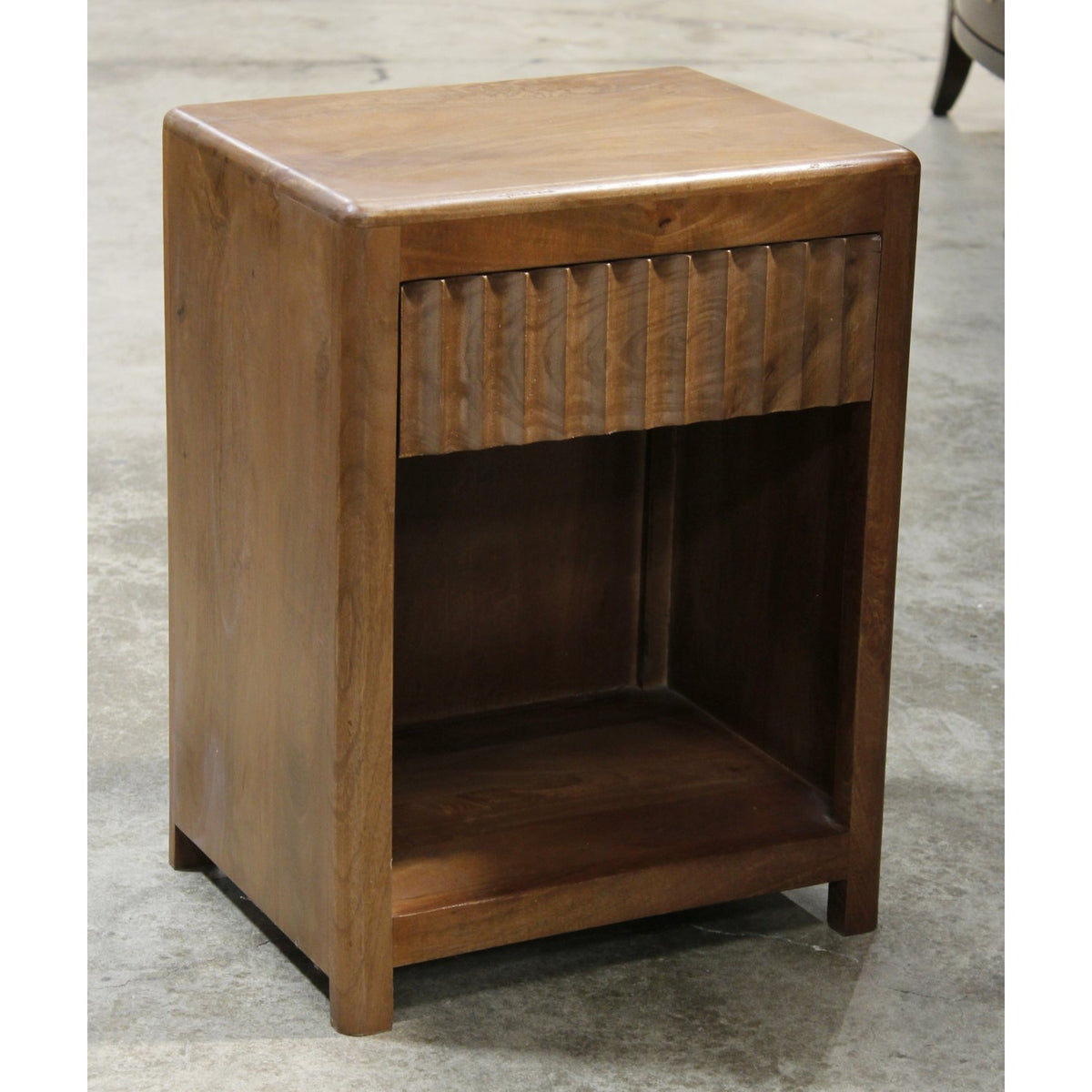 Rajasthan Arts & Crafts House Tropical Wood Nightstand