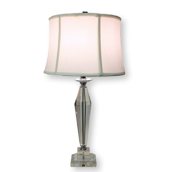 Tapered Acrylic Table Lamp