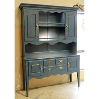 Pennsylvania House Teal Blue China Cabinet