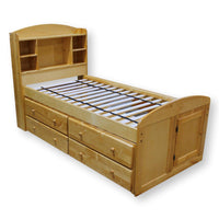Twin Captain's Bed w/Storage