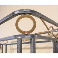 Metal & Glass Etagere