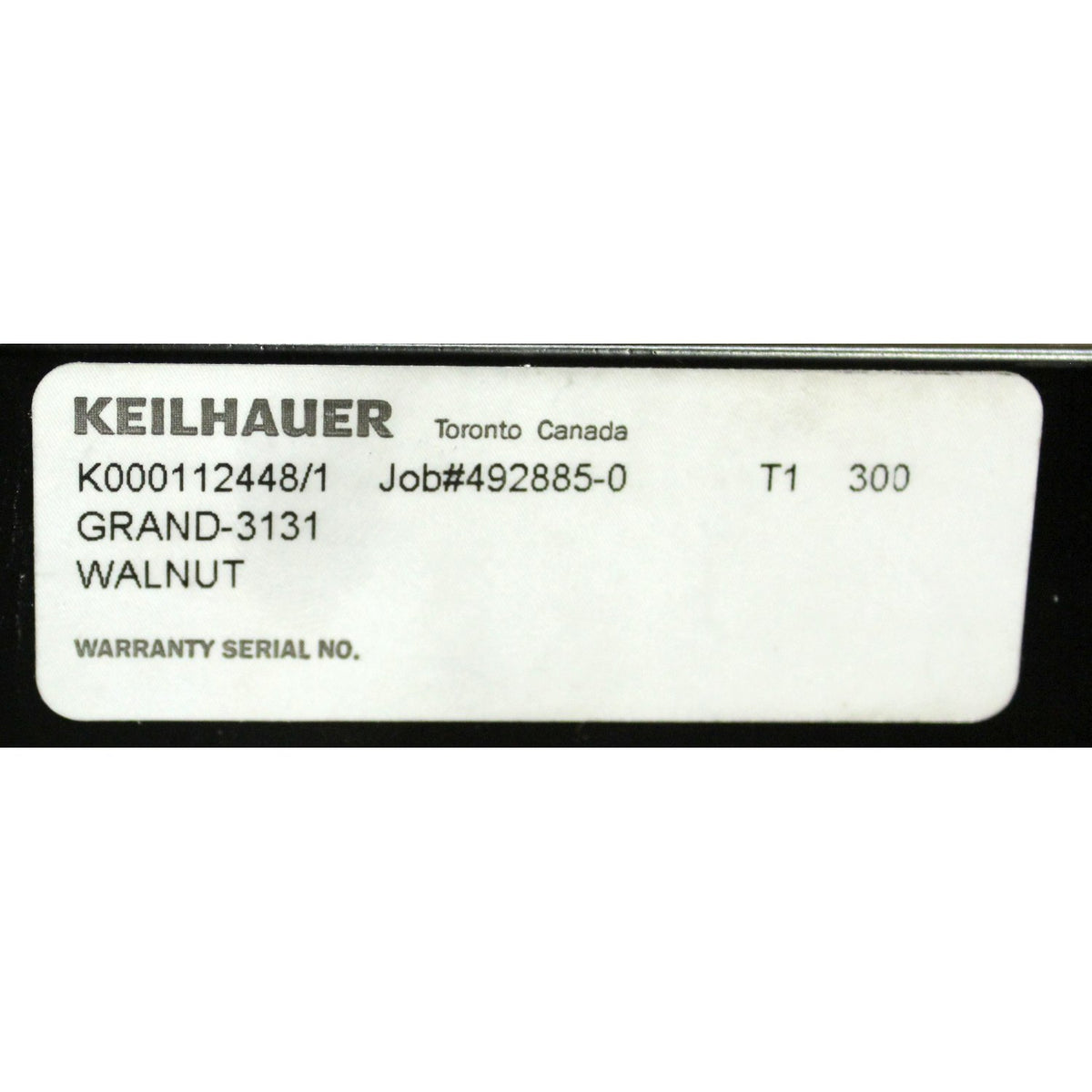 Keilhauer Walnut Contemporary Coffee Table