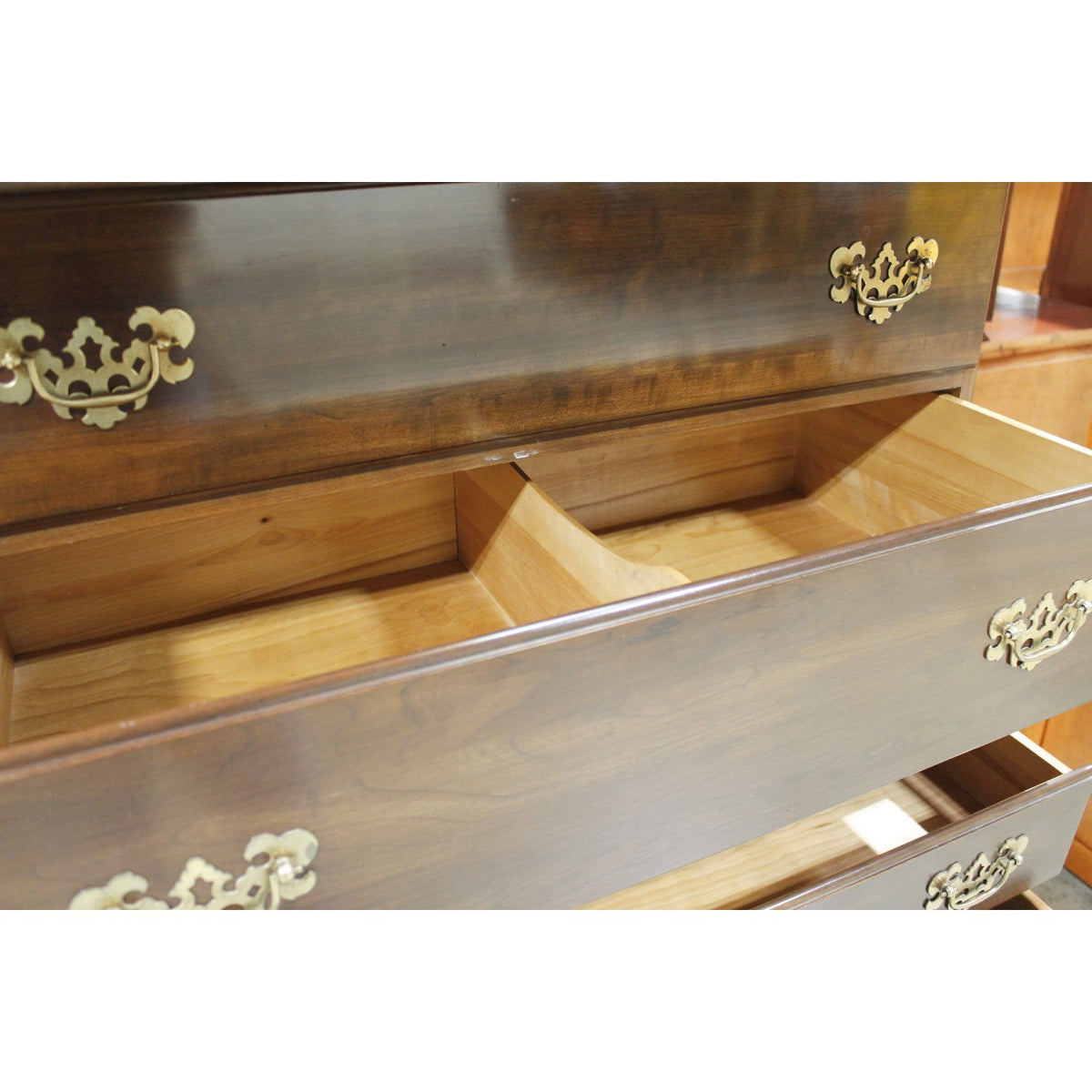 Ethan Allen Highboy Chest of Drawers