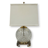 Waterford Crystal Ball Table Lamp