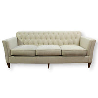 La-Z-Boy Oatmeal Tufted Sofa