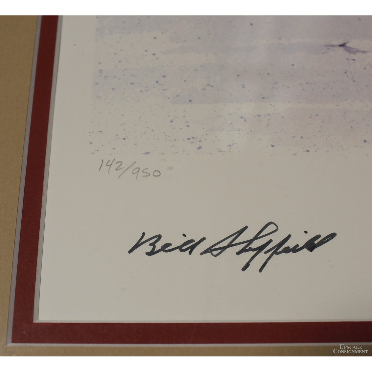 Signed Limited Edition Print 'A Salute to Ester' by C. Davis