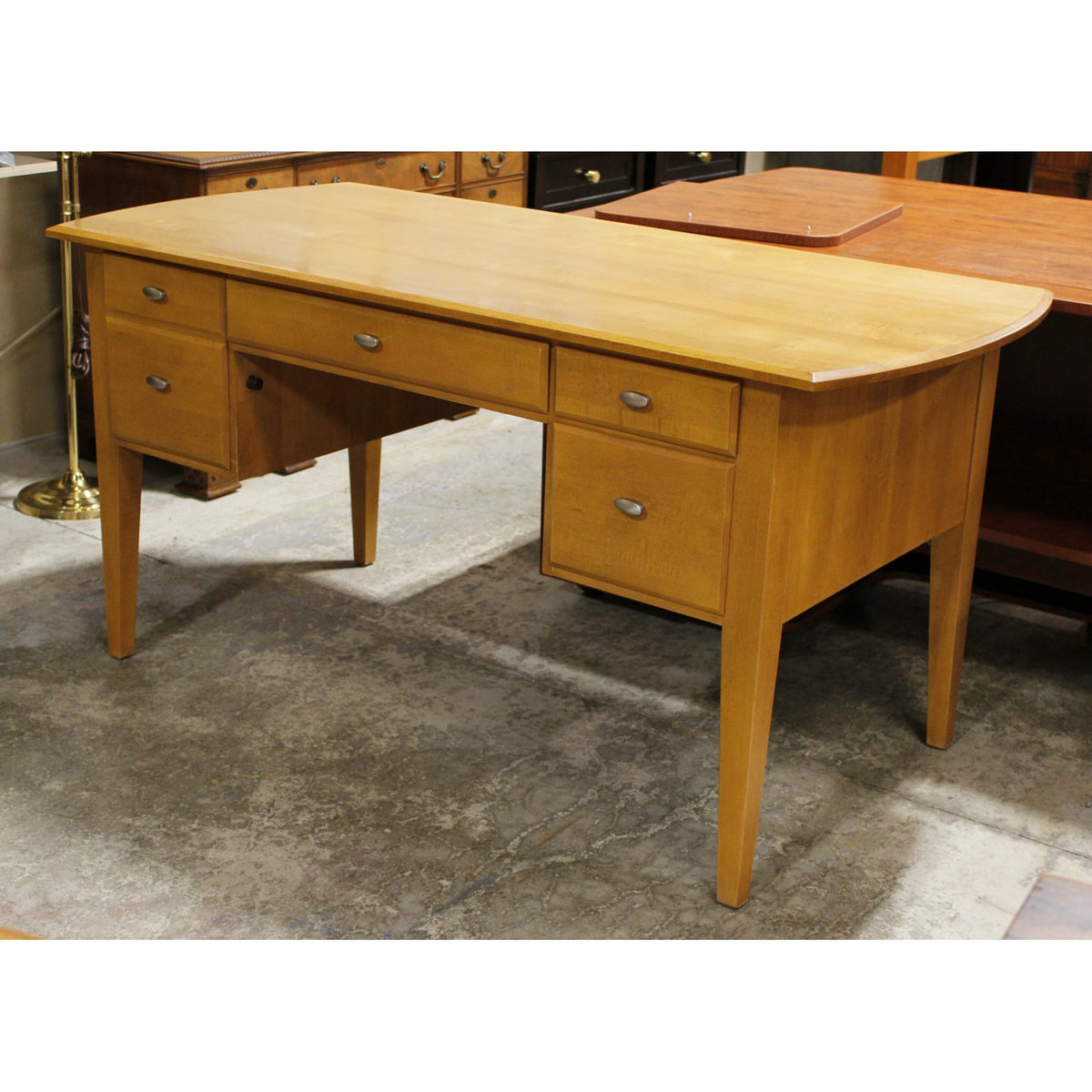 Ethan Allen Maple Desk