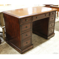 Hooker 'Seven Seas' Double Pedestal Desk