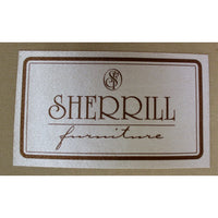 Sherrill Pale Orange Swivel Rocking Chair