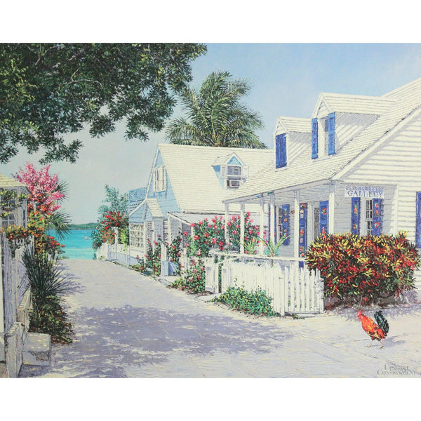 Framed Signed Limited Editon Print 'Princess Street' by Eddie Minnis