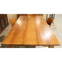 Solid Teak Dining Table w/4 Teak Chairs