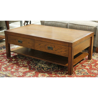 2 Drawer Coffee Table