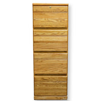 4 Drawer Oak File Cabinet