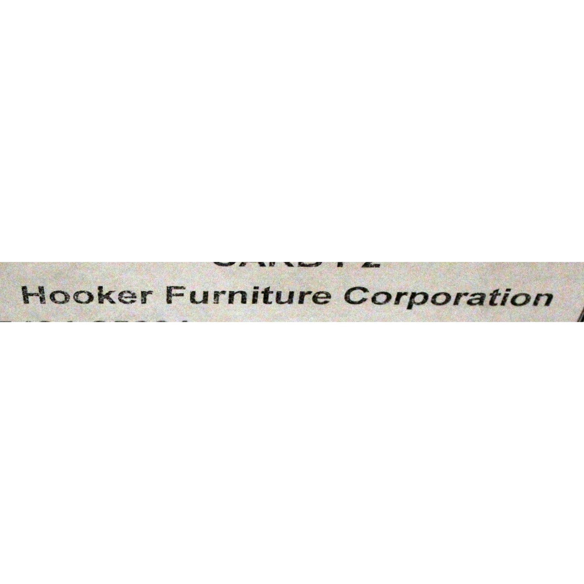 Hooker Furniture Rustic Plank & Metal Strap Console Table
