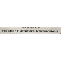 Hooker Furniture Rustic Plank & Metal Strap Console Table