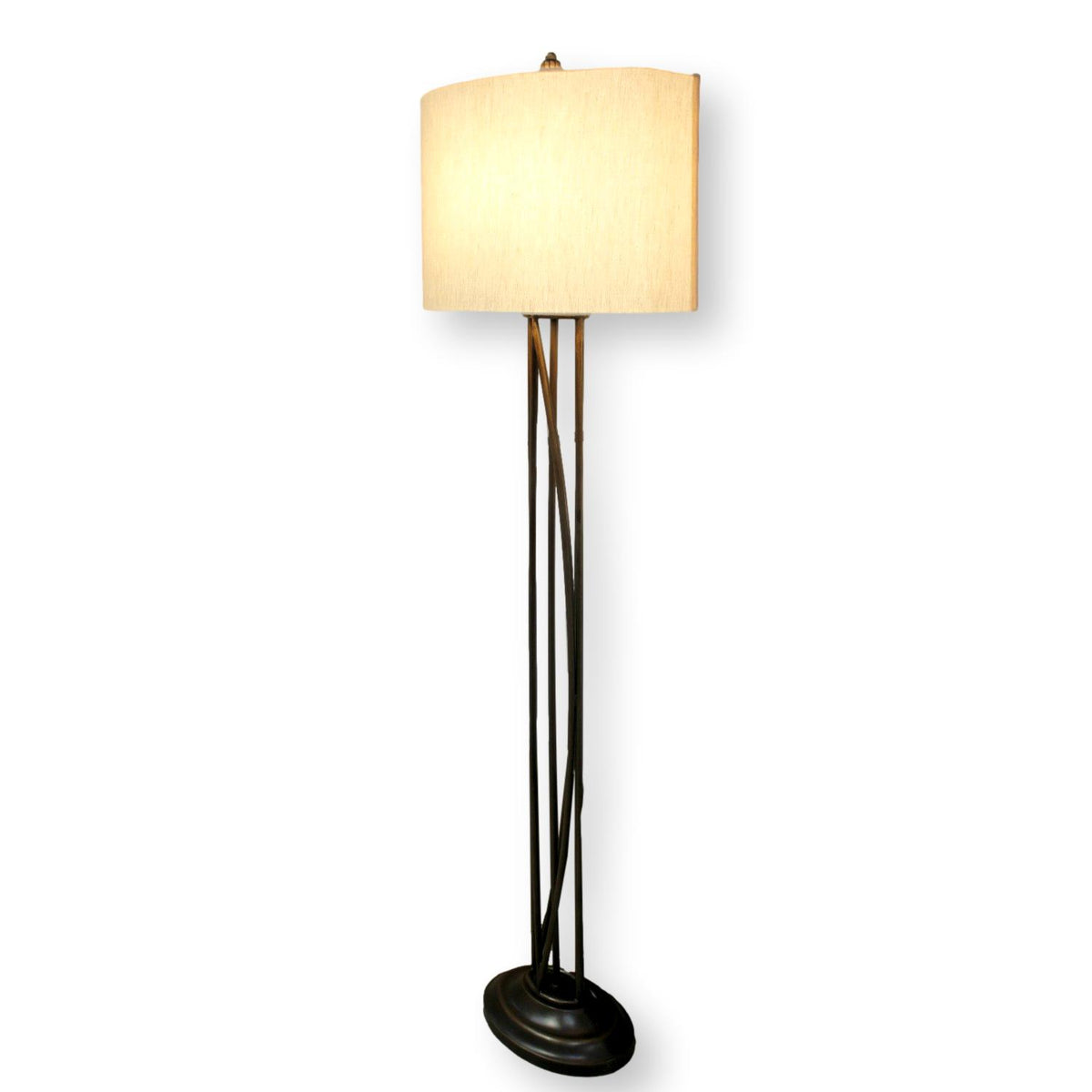 Bronze Tone Multi-stem Floor Lamp