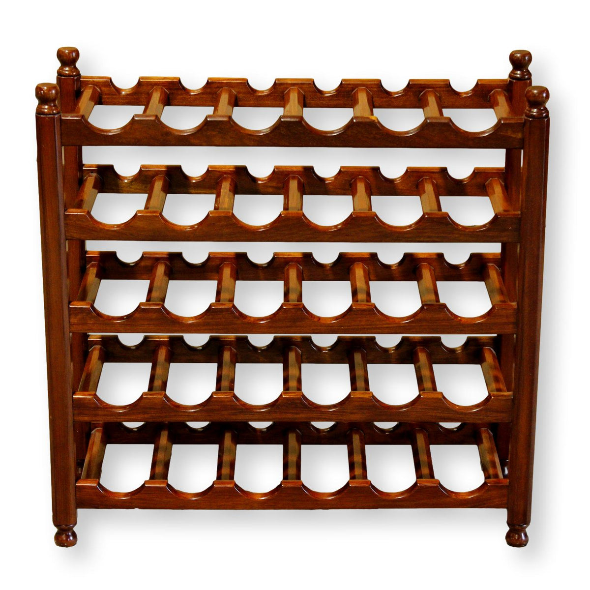 Walnut Wine Rack