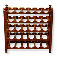 Walnut Wine Rack