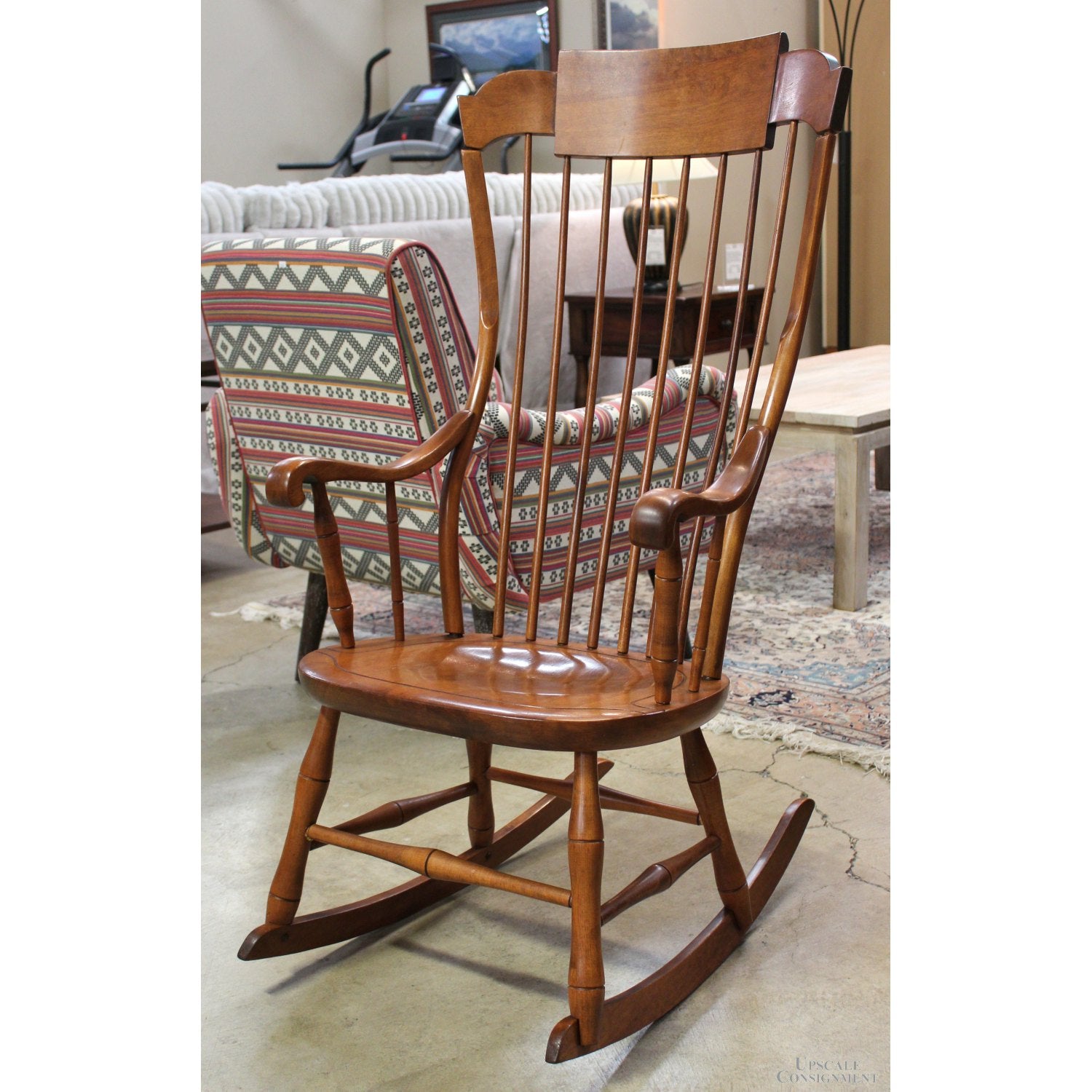 Nichols & Stone Spindle Back Rocking Chair – Upscale Consignment