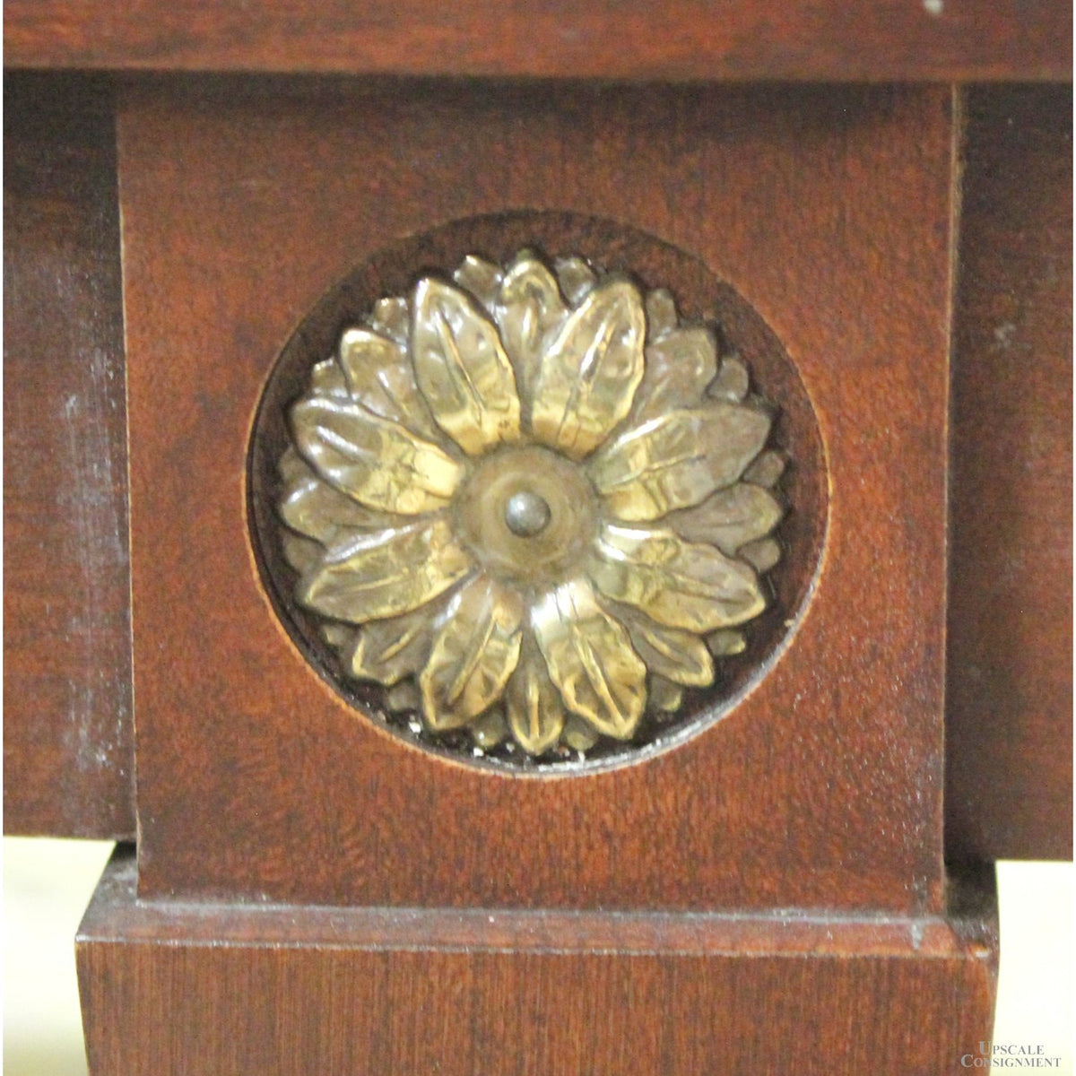 Ethan Allen Round Medallion Coffee Table
