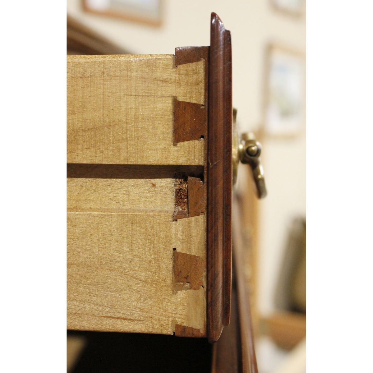 Leopold Stickley Colonial Style Chest of Drawers