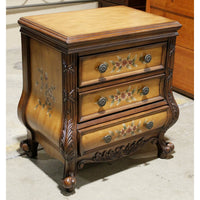 3 Drawer Handpainted Nightstand
