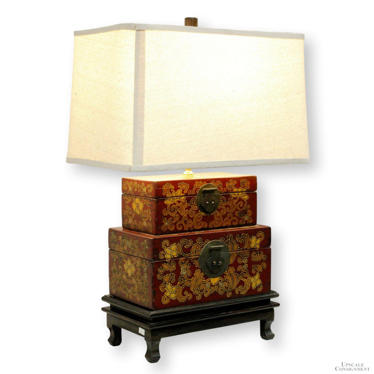 Stacked Boxes Table Lamp