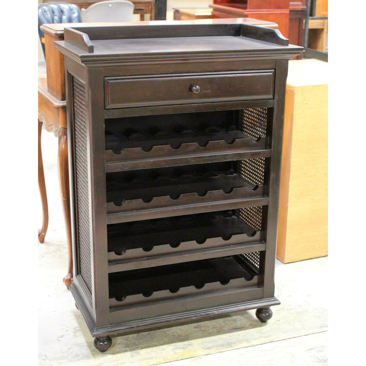 Restoration HardwareBritish Cane Wine Rack