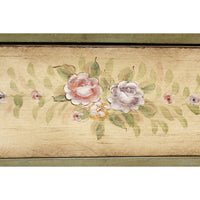 Handpainted Bombe Chest