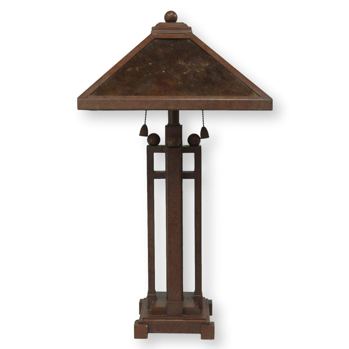 Prairie Style Table Lamp w/ Mica Shade
