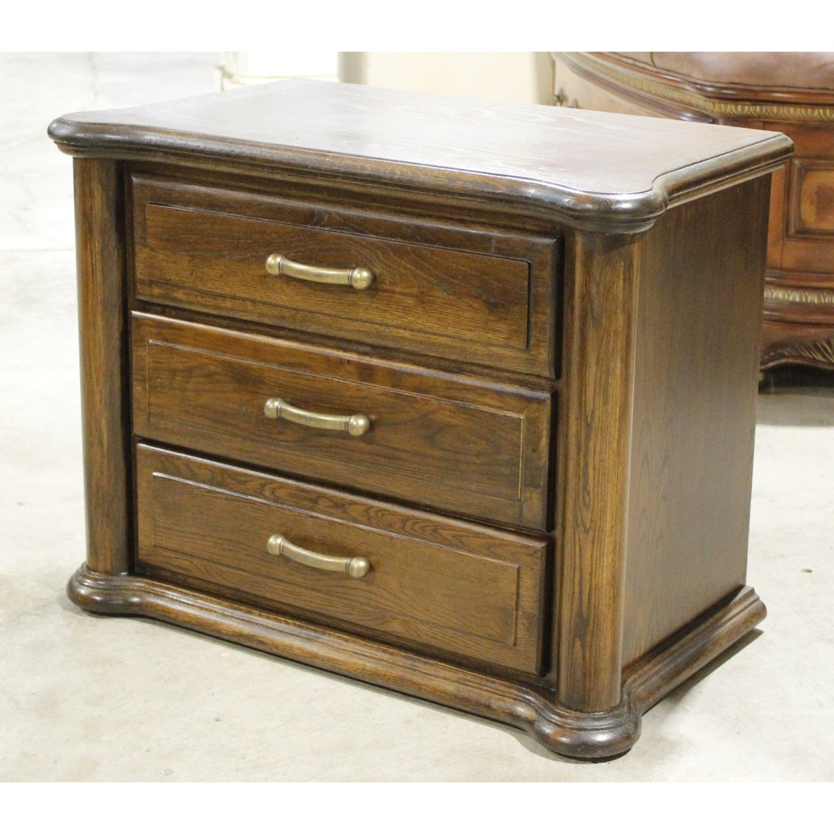 Stanley Furniture Dark Oak Nightstand