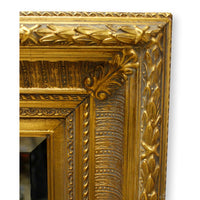 Ornately Carved Gold Mirror